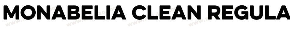 Monabelia Clean Regular字体转换